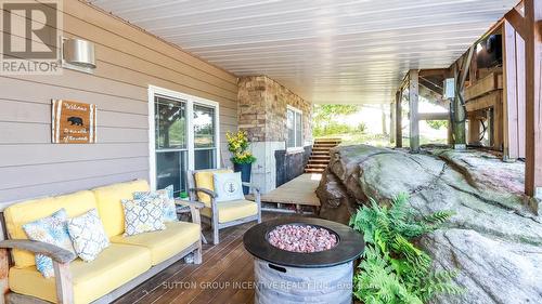 65 Big Sound Road, Mcdougall, ON - Outdoor With Deck Patio Veranda With Exterior