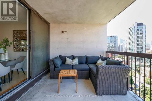 1625 - 77 Maitland Place, Toronto (Cabbagetown-South St. James Town), ON - Outdoor With Balcony With Exterior