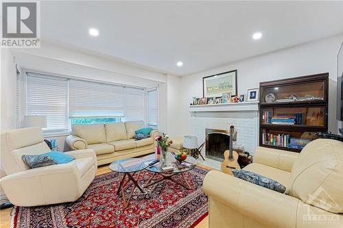 107 Rideau Terrace, Ottawa, ON - Indoor Photo Showing Living Room With Fireplace