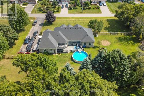 4568 Paynes Crescent, Clarington, ON - Outdoor With Above Ground Pool With View