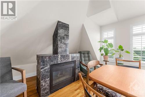 589 Rideau Street Unit#502, Ottawa, ON - Indoor With Fireplace