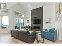 129 Summer Wood Drive, Kelowna, BC  - Indoor Photo Showing Living Room With Fireplace 