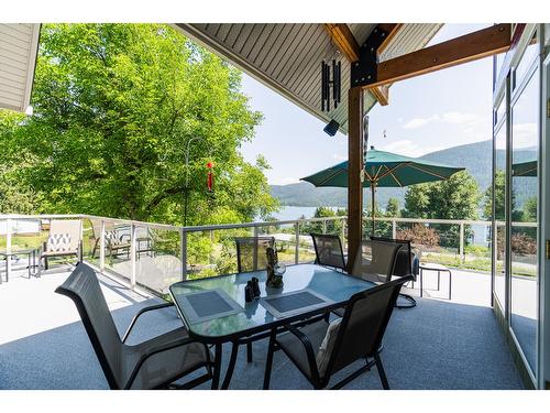 3447 Highway 3A, Nelson, BC - Outdoor With Deck Patio Veranda With Exterior