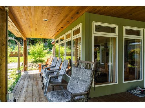 3447 Highway 3A, Nelson, BC - Outdoor With Deck Patio Veranda With Exterior