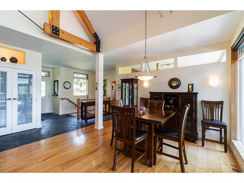 3447 Highway 3A, Nelson, BC - Indoor Photo Showing Dining Room