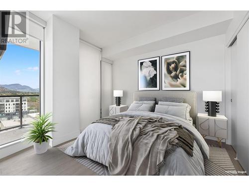 1232 Ellis Street Unit# 905, Kelowna, BC - Indoor Photo Showing Bedroom