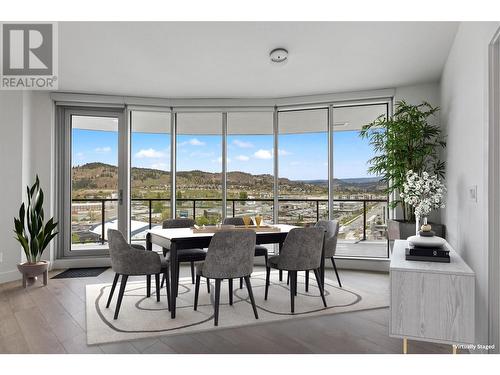 1232 Ellis Street Unit# 905, Kelowna, BC - Indoor Photo Showing Dining Room