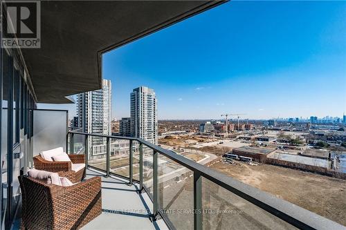 1305 - 36 Zorra Street, Toronto (Islington-City Centre West), ON - Outdoor With Balcony With View With Exterior