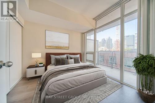 404 - 105 George Street, Toronto (Moss Park), ON - Indoor Photo Showing Bedroom