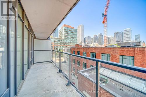 404 - 105 George Street, Toronto (Moss Park), ON - Outdoor With Balcony With Exterior