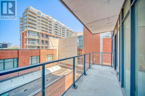 404 - 105 George Street, Toronto (Moss Park), ON - Outdoor With Balcony With Exterior