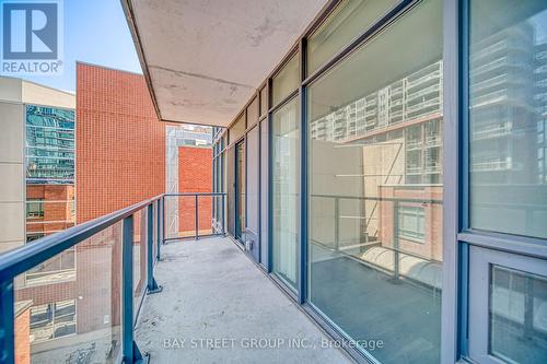 404 - 105 George Street, Toronto (Moss Park), ON - Outdoor With Balcony With Exterior