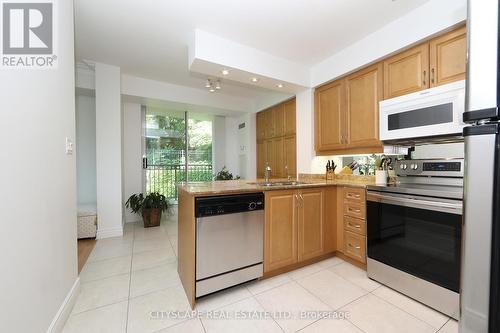 306 - 38 William Carson Crescent, Toronto (St. Andrew-Windfields), ON - Indoor Photo Showing Kitchen With Double Sink