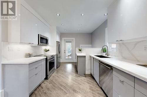 8 Furnival Road, Toronto (O'Connor-Parkview), ON - Indoor Photo Showing Kitchen With Upgraded Kitchen