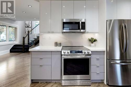 8 Furnival Road, Toronto (O'Connor-Parkview), ON - Indoor Photo Showing Kitchen With Upgraded Kitchen