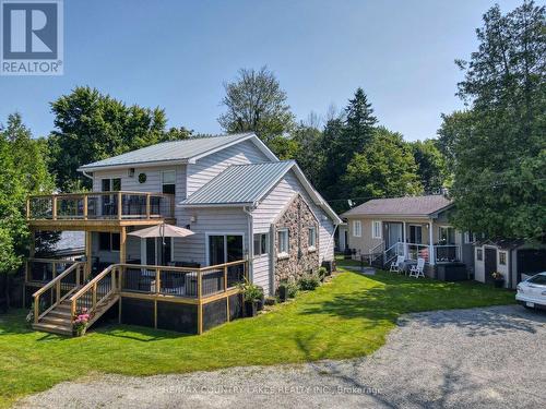 104 The Steps Road, Ramara (Brechin), ON - Outdoor With Deck Patio Veranda