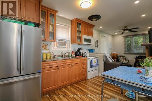 104 The Steps Road, Ramara (Brechin), ON - Indoor Photo Showing Kitchen With Stainless Steel Kitchen With Double Sink