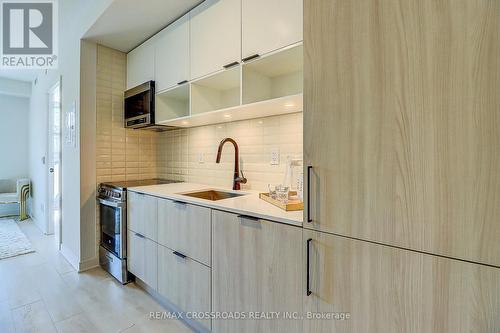 N568 - 35 Rolling Mill Road, Toronto (Waterfront Communities), ON - Indoor Photo Showing Kitchen With Upgraded Kitchen