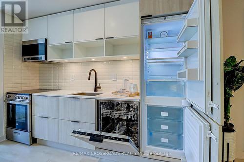 N568 - 35 Rolling Mill Road, Toronto (Waterfront Communities), ON - Indoor Photo Showing Kitchen With Upgraded Kitchen