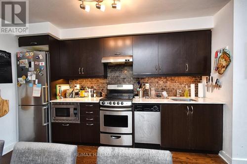 1512 - 320 Richmond Street E, Toronto (Moss Park), ON - Indoor Photo Showing Kitchen