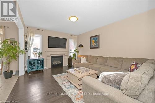 19 Humphrey Street, Hamilton (Waterdown), ON - Indoor Photo Showing Living Room With Fireplace