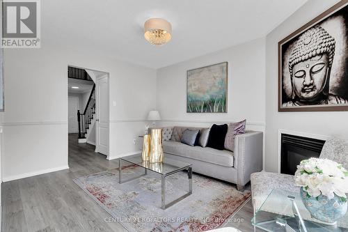 12 Cedarwood Crescent, Brampton (Bram West), ON - Indoor Photo Showing Living Room With Fireplace