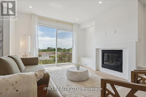 123 Yates Drive, Milton, ON - Indoor Photo Showing Living Room With Fireplace