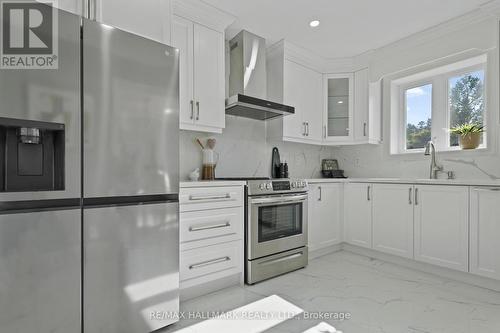 90A Bicknell Avenue, Toronto (Keelesdale-Eglinton West), ON - Indoor Photo Showing Kitchen With Stainless Steel Kitchen