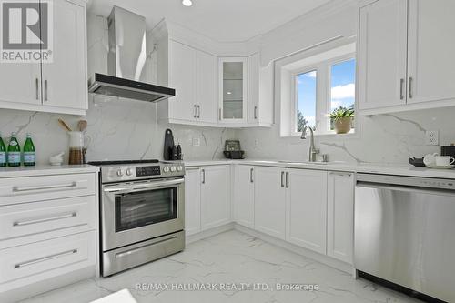 90A Bicknell Avenue, Toronto (Keelesdale-Eglinton West), ON - Indoor Photo Showing Kitchen With Stainless Steel Kitchen