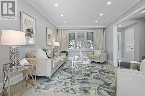 90A Bicknell Avenue, Toronto (Keelesdale-Eglinton West), ON - Indoor Photo Showing Living Room