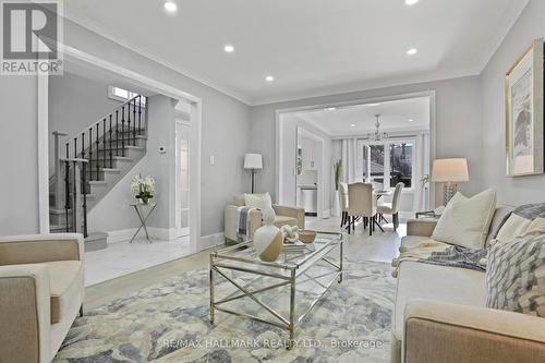 90A Bicknell Avenue, Toronto (Keelesdale-Eglinton West), ON - Indoor Photo Showing Living Room