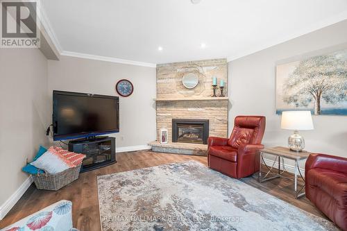 10 Brookbank Court, Brampton (Heart Lake East), ON - Indoor Photo Showing Living Room With Fireplace