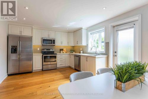 64 Superior Avenue, Toronto (Mimico), ON - Indoor Photo Showing Kitchen With Stainless Steel Kitchen