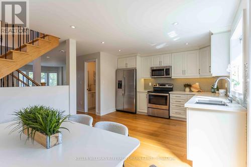 64 Superior Avenue, Toronto (Mimico), ON - Indoor Photo Showing Kitchen With Stainless Steel Kitchen With Double Sink