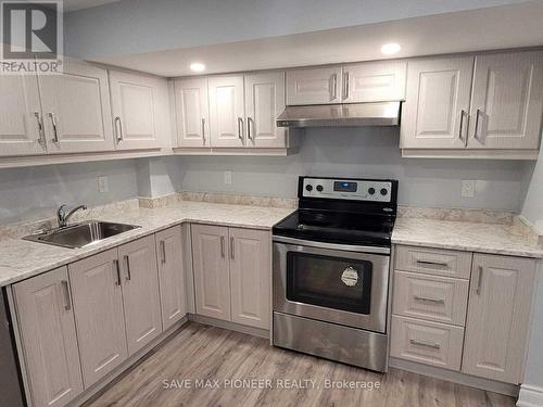 Basmnt - 11 Ivor Crescent N, Brampton, ON - Indoor Photo Showing Kitchen With Stainless Steel Kitchen