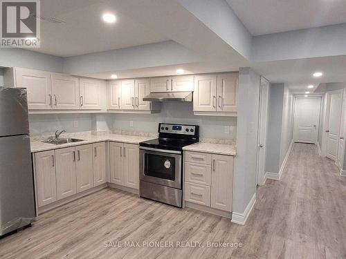 Basmnt - 11 Ivor Crescent N, Brampton, ON - Indoor Photo Showing Kitchen With Stainless Steel Kitchen