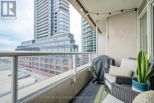 818 - 85 East Liberty Street, Toronto (Niagara), ON - Outdoor With Balcony