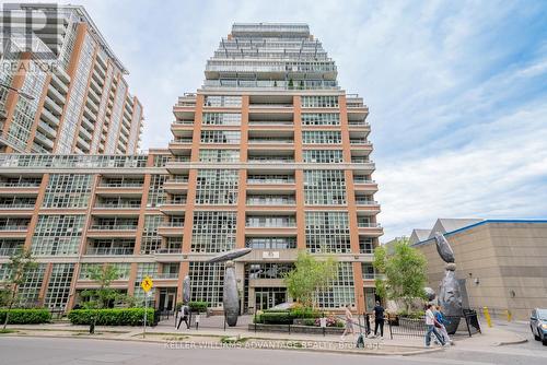 818 - 85 East Liberty Street, Toronto (Niagara), ON - Outdoor With Balcony With Facade