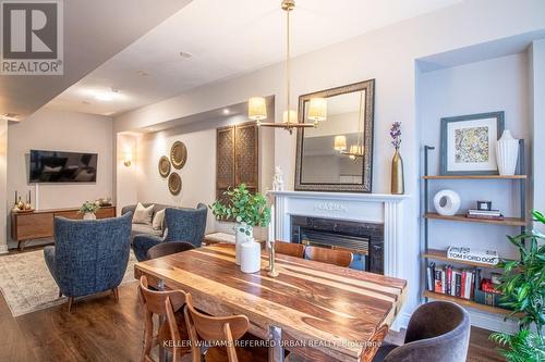 Th 15 - 1 Rean Drive, Toronto (Bayview Village), ON - Indoor Photo Showing Living Room With Fireplace