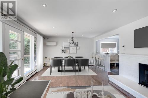 14 Navarre Crescent, Toronto (Guildwood), ON - Indoor Photo Showing Living Room With Fireplace