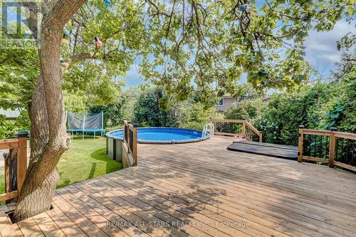 14 Navarre Crescent, Toronto (Guildwood), ON - Outdoor With Above Ground Pool With Backyard