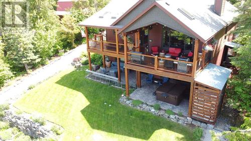 82 Walker Road, Enderby, BC - Outdoor With Deck Patio Veranda