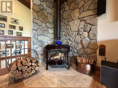 82 Walker Road, Enderby, BC - Indoor With Fireplace