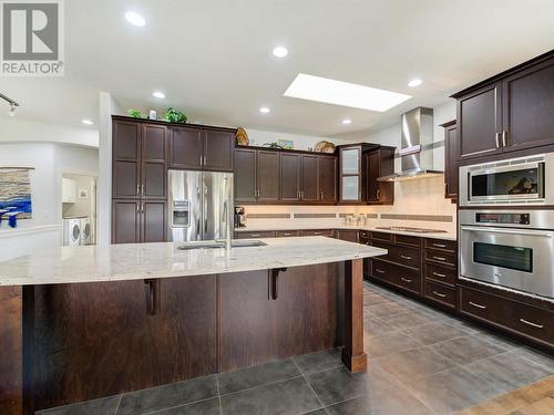 4035 Gellatly Road Unit# 158, West Kelowna, BC - Indoor Photo Showing Kitchen With Upgraded Kitchen