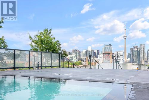 215 - 50 Ordnance Street, Toronto (Niagara), ON - Outdoor With In Ground Pool With View