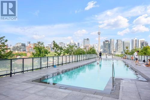 215 - 50 Ordnance Street, Toronto (Niagara), ON - Outdoor With In Ground Pool