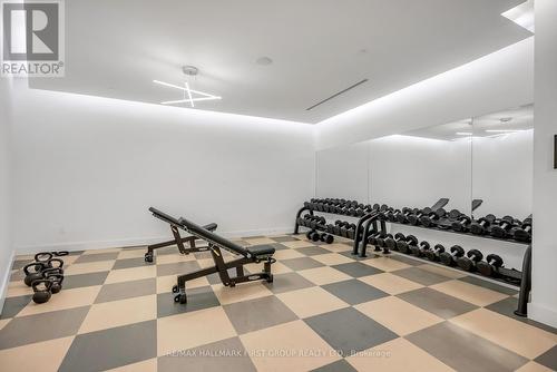 215 - 50 Ordnance Street, Toronto (Niagara), ON - Indoor Photo Showing Gym Room