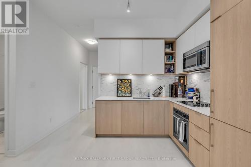 215 - 50 Ordnance Street, Toronto (Niagara), ON - Indoor Photo Showing Kitchen With Upgraded Kitchen