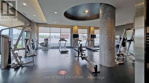 509 - 55 Speers Road, Oakville (Old Oakville), ON - Indoor Photo Showing Gym Room