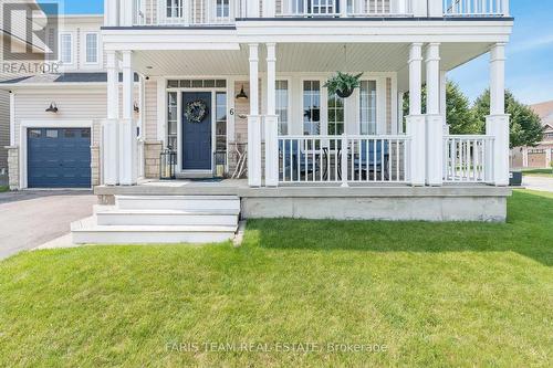 6 Shamrock Lane, Barrie (Innis-Shore), ON - Outdoor With Deck Patio Veranda With Facade